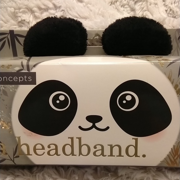 Super cute Panda Ears Spa Headband *NIB* - Picture 4 of 7